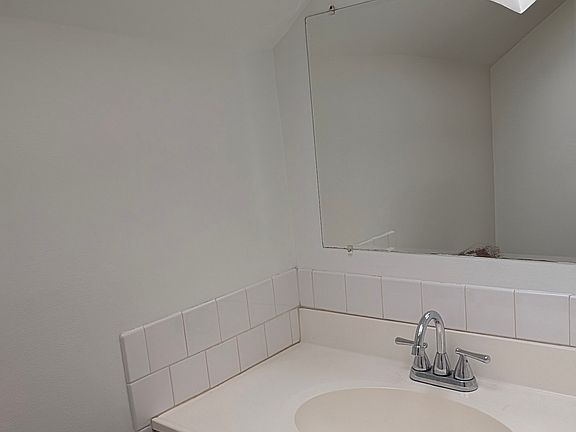 first bath sink area