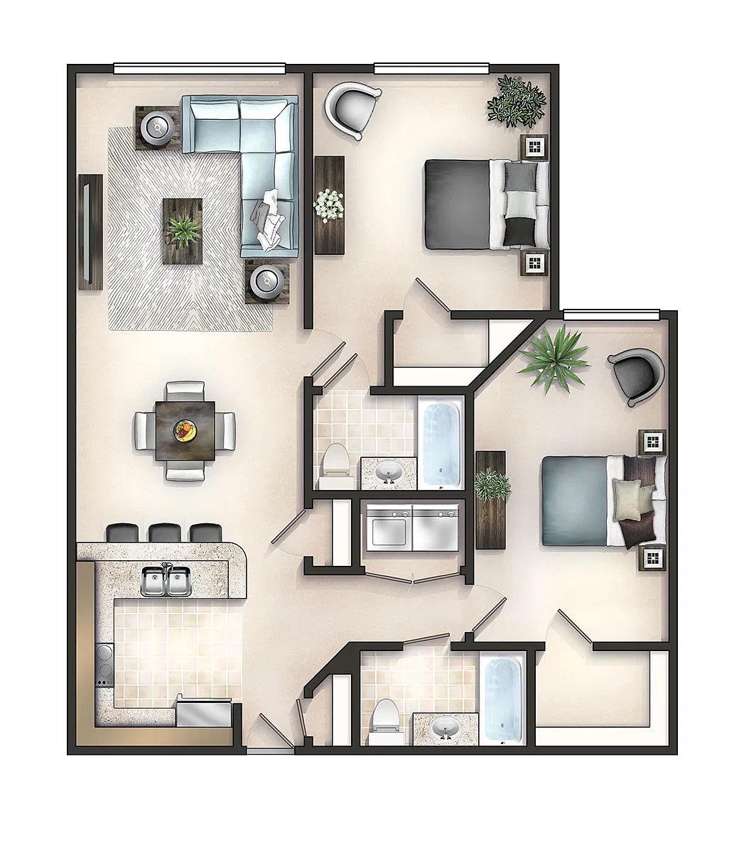 Floor plan The Tillery