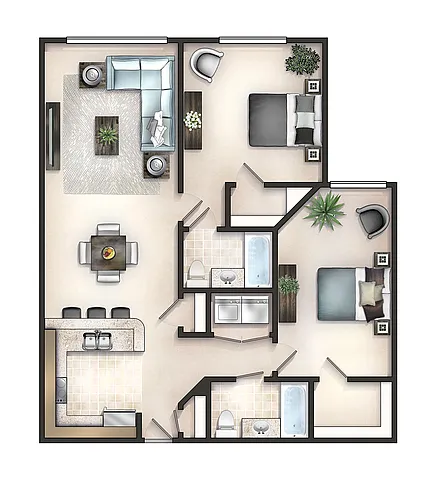 Floor plan The Tillery
