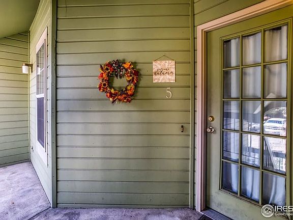 Front door from top of stairs
