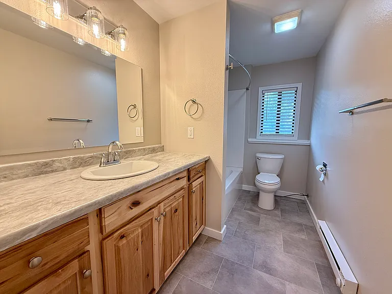 Completely brand new bathroom