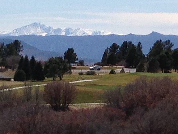 Pikes Peak view