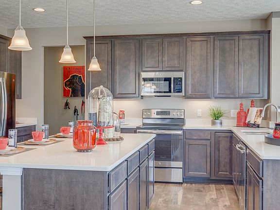Striking kitchen with island