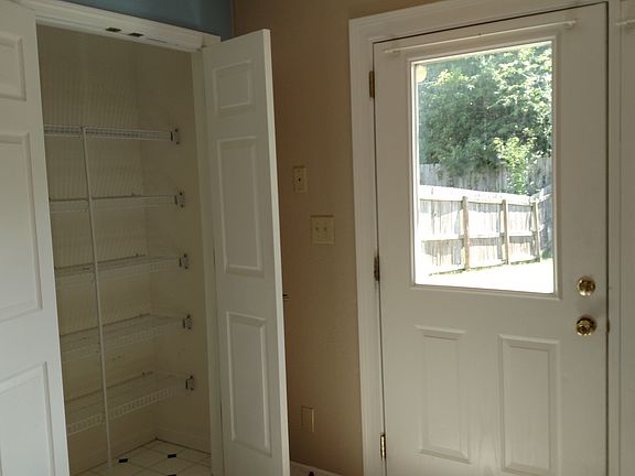 Kitchen pantry & back door