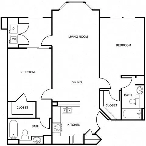 Floor plan D4 Magnolia