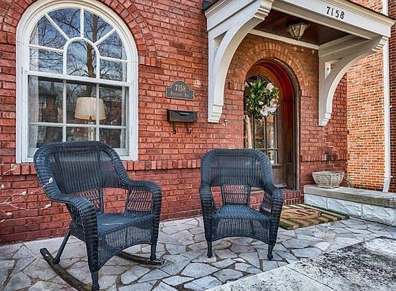 Wonderful stone front patio