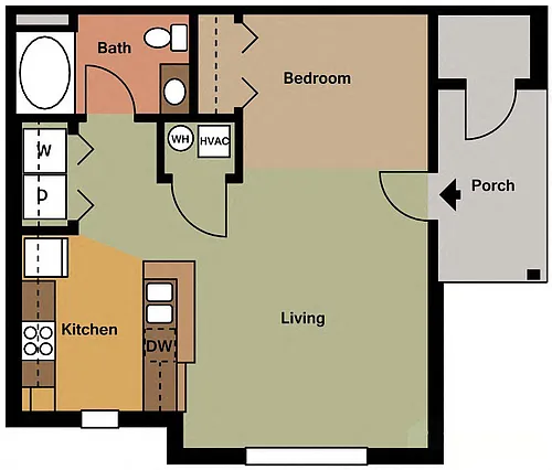 Floor plan Belfast- Studio