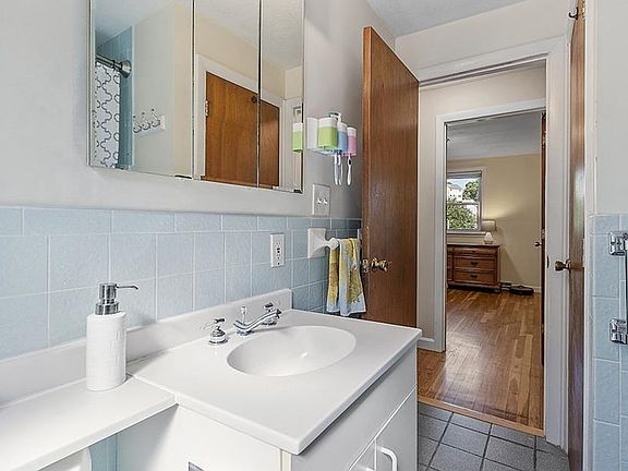 Bath room shared mainly with another roommate