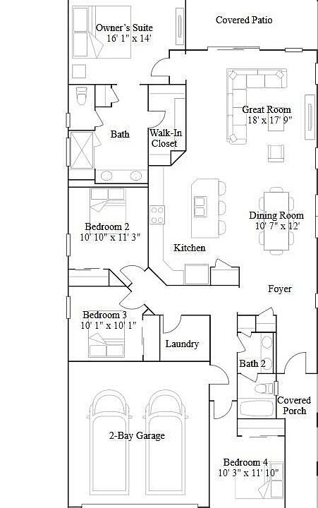 2nd image of 3070 E HAYFIELD Way