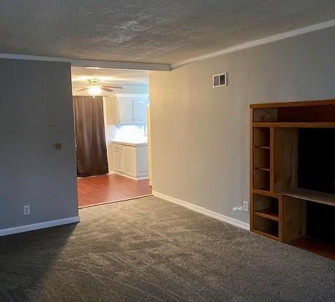 view of living room from entry wall