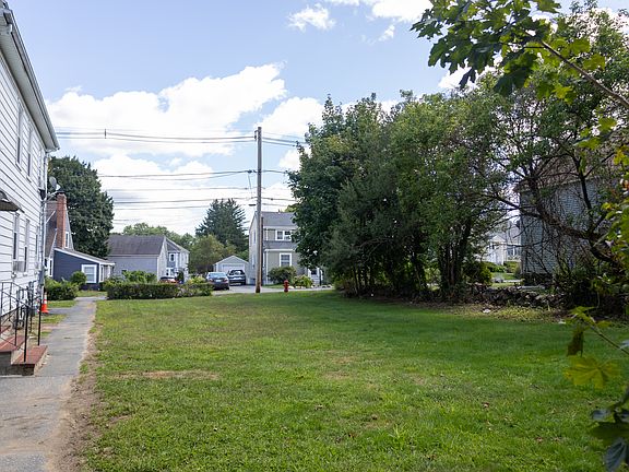 yard on side of property (back view)