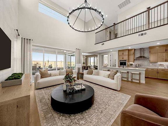 Modern open floor plan