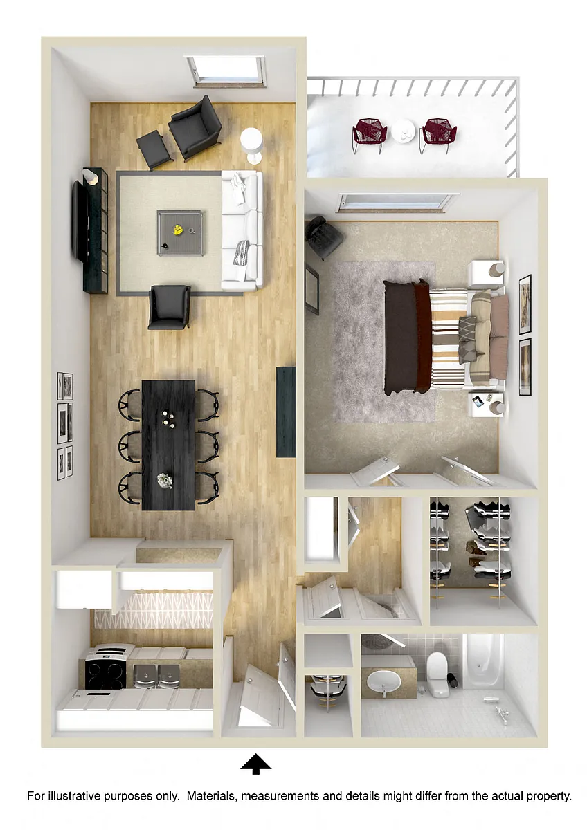 Floor plan 1I