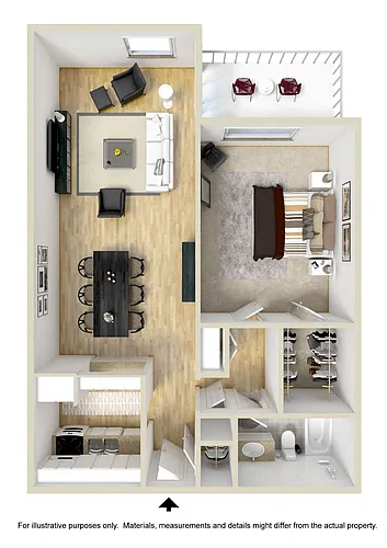 Floor plan 1I