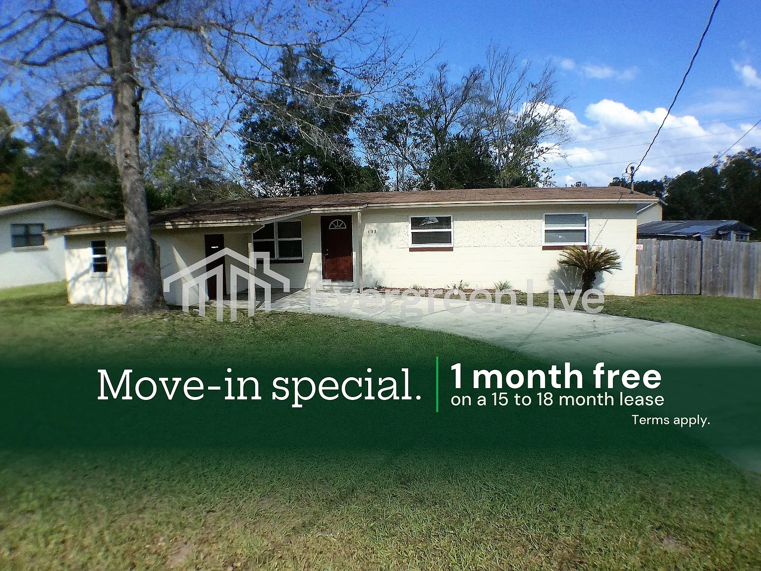 4 bed, 2.0 bath, 1196 sqft, $1,595 — Photo 1
