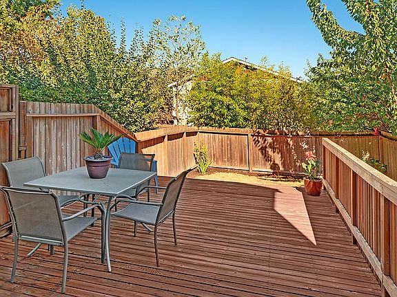 Large Deck with Patio furniture included