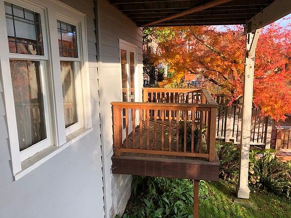 Private deck off back bedroom