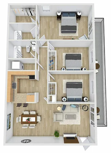 Floor plan Linden Place