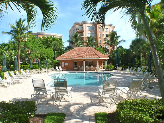 Large, sparkling pool