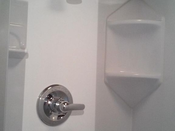 Downstairs shower