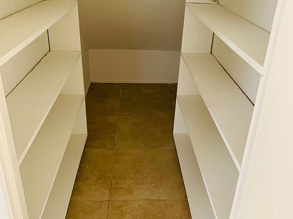 Pantry next to the kitchen