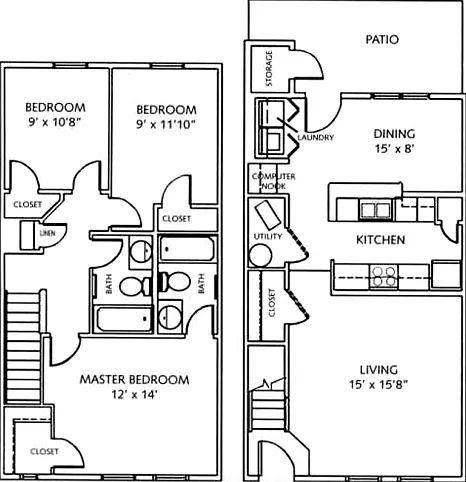 3 bedroom