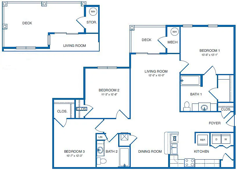 Floor plan Chesapeake
