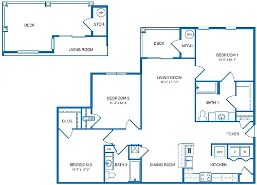 Floor plan Chesapeake