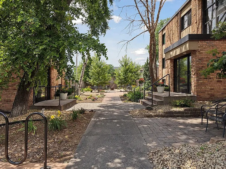 Courtyard in Summer.