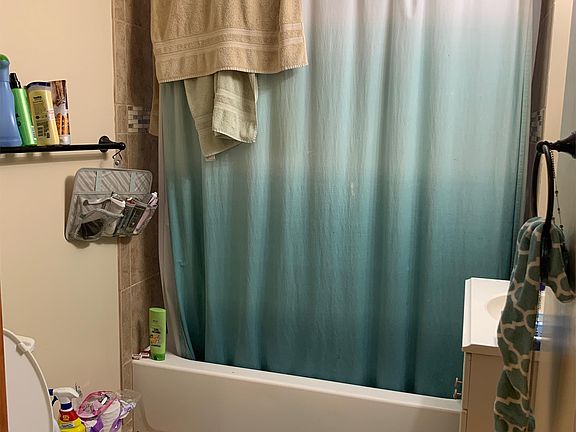 Spacious and clean bathroom.