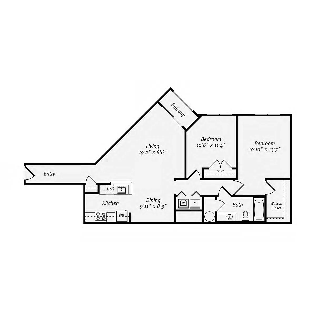 Floor plan B3A