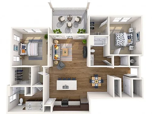 Floor plan B1