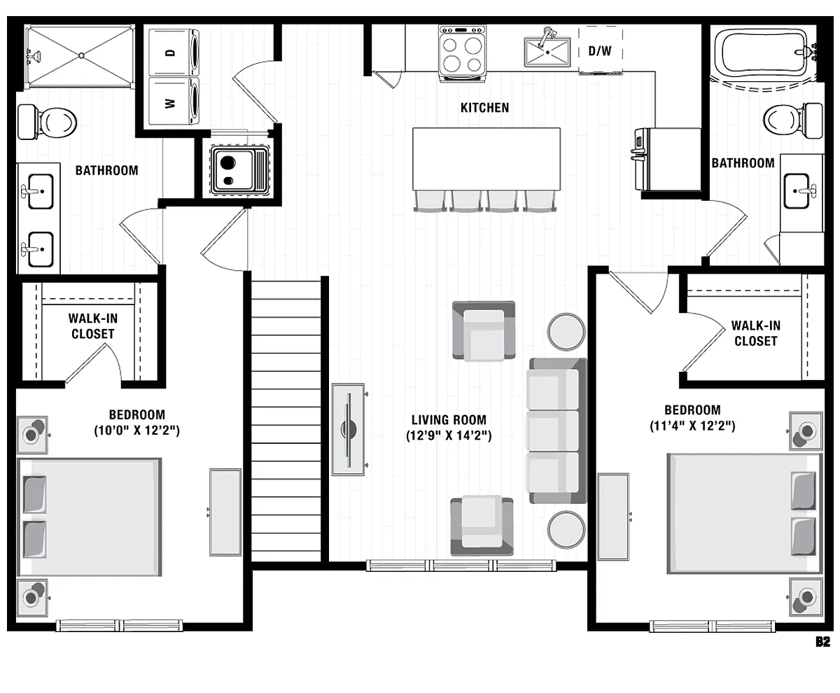 Floor plan The Carmel