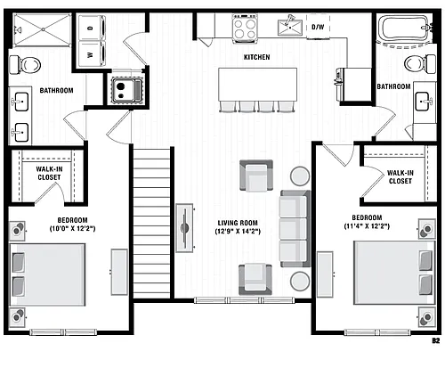 Floor plan The Carmel