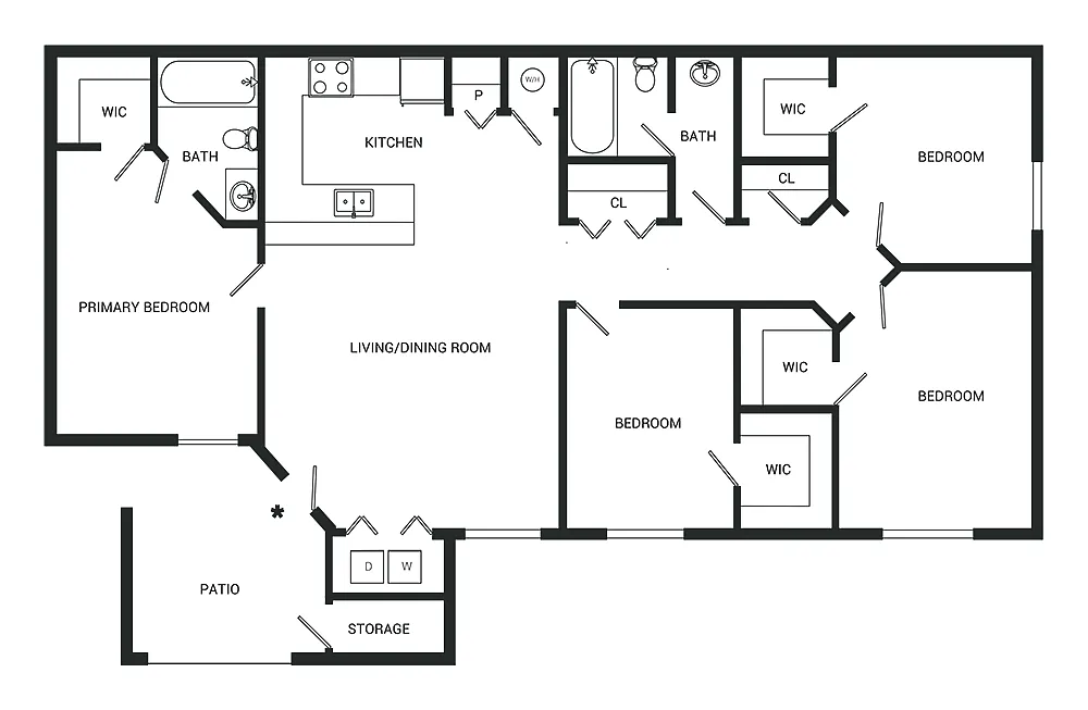 Floor plan Valley