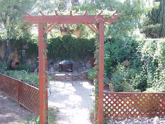 Garden and Firepit