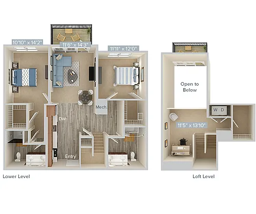 Floor plan B7L-1230