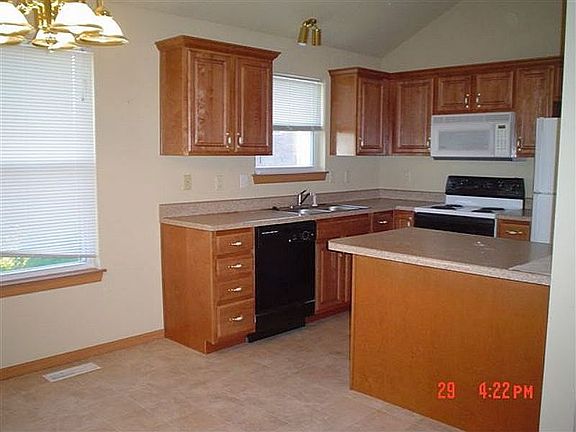 Kitchen with Bright Window
