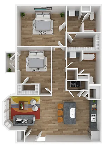 Floor plan B1