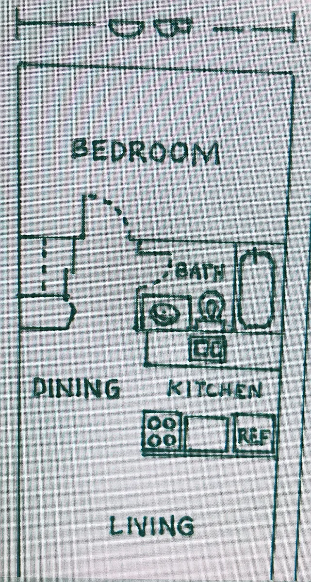 Floor plan 1BD