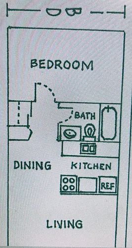 Floor plan 1BD