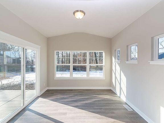 A spectacular view from your south facing sunroom, which provides plenty of natural light.
