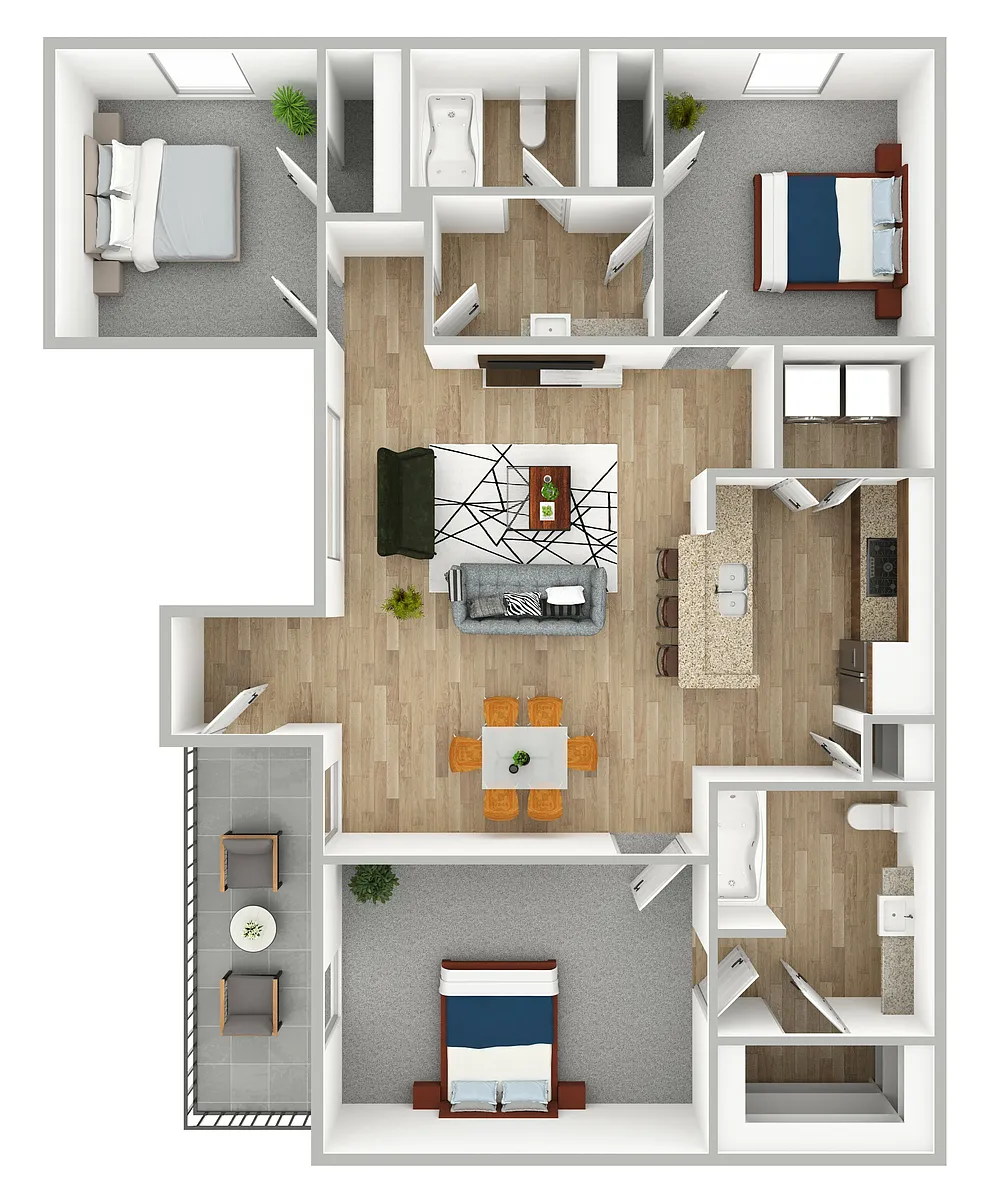 Floor plan C1