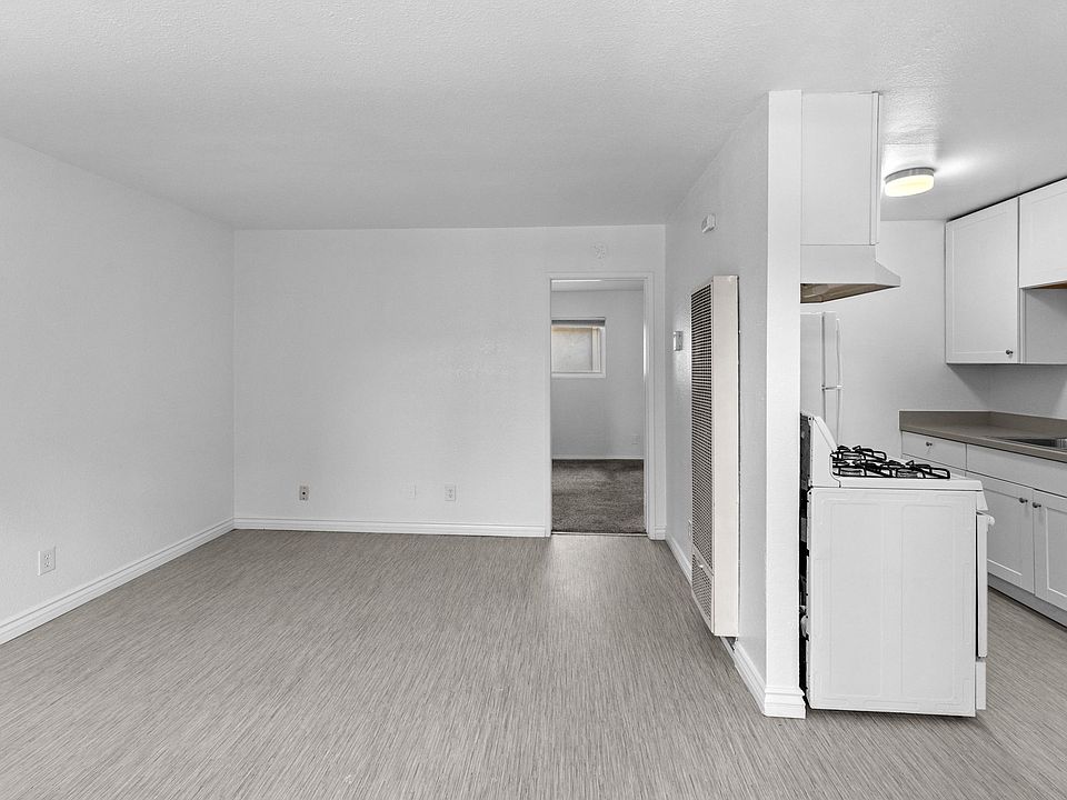 Living room and kitchen view