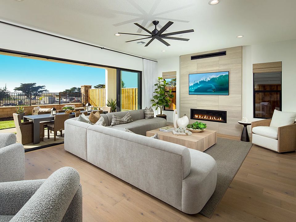 Sky House Plan 3X Model Great Room