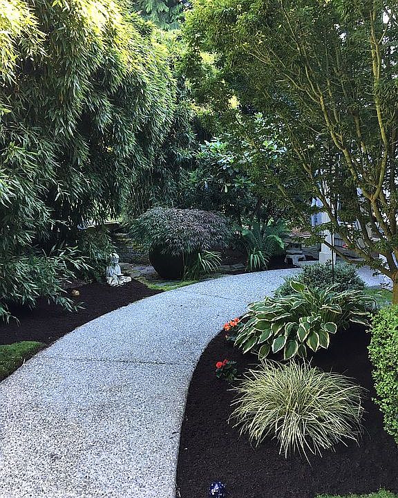 Front Japanese Garden Entry