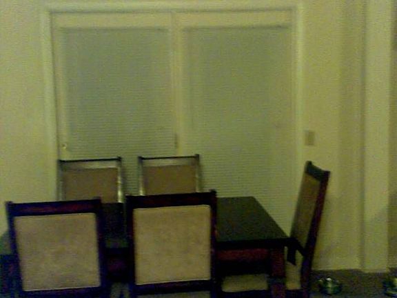 Dining room w/glass doors