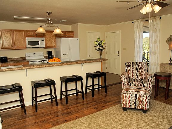 living room and kitchen