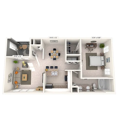 Floor plan 11B
