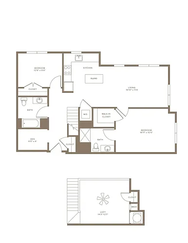 Floor plan B2ALD